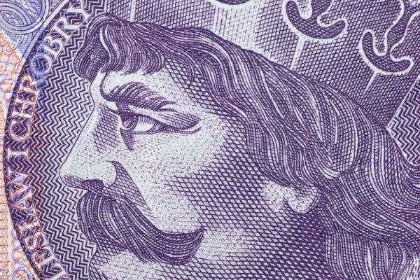 Bolesław Chrobry król Polski na banknocie 20 zł.