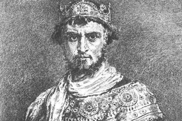 Kazimierz I Odnowiciel – król, który odbudował Polskę. Obraz pędzla Jana Matejki.